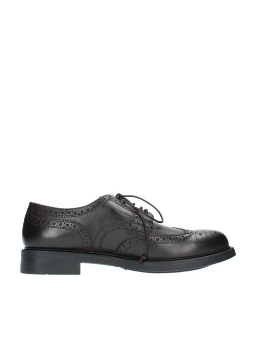 Stringate modello 206-03 TYFFANY in pelle TRIVER FLIGHT | 206-03 TIFFANYT.MORO